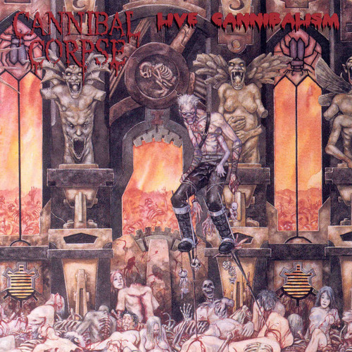 Cannibal Corpse 'Live Cannibalism' DOUBLE LP Black Vinyl