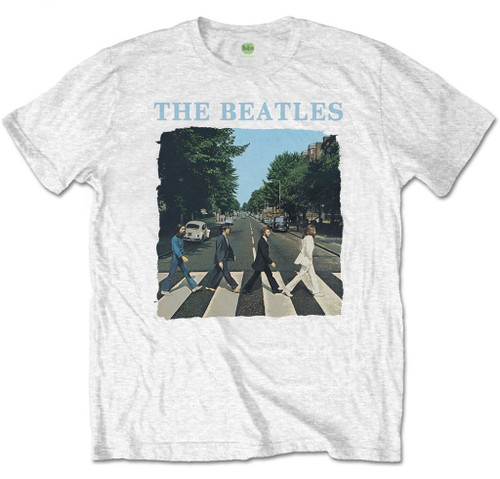 The Beatles 'Abbey Road & Logo' (Packaged White) Kids T-Shirt