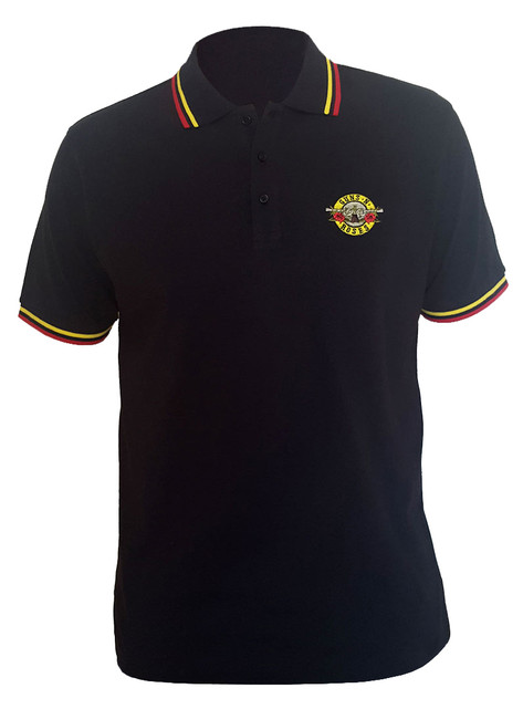 Guns N' Roses 'Classic Logo' (Black) Polo Shirt