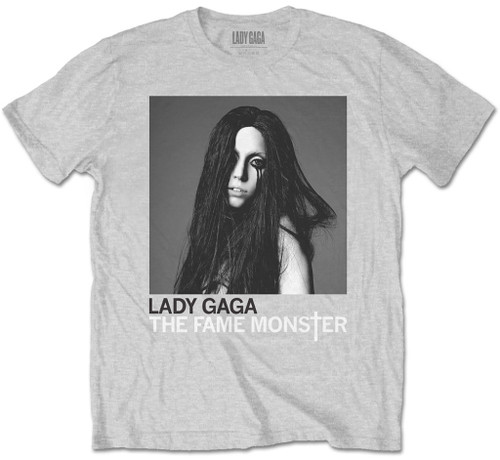 Lady Gaga 'Fame Monster' (Grey) T-Shirt