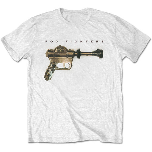 Foo Fighters 'Ray Gun' (White) T-Shirt