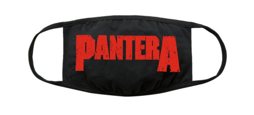 Pantera 'Logo' (Black) Face Mask