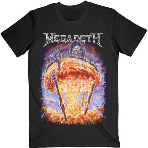 Megadeth 'Countdown To Extinction Explosion' (Black) T-Shirt