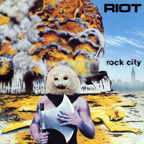 Riot 'Rock City' 180g Black Vinyl + Poster