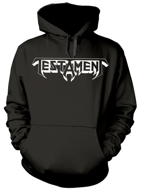 Testament 'Bay Area Thrash' (Black) Pull Over Hoodie