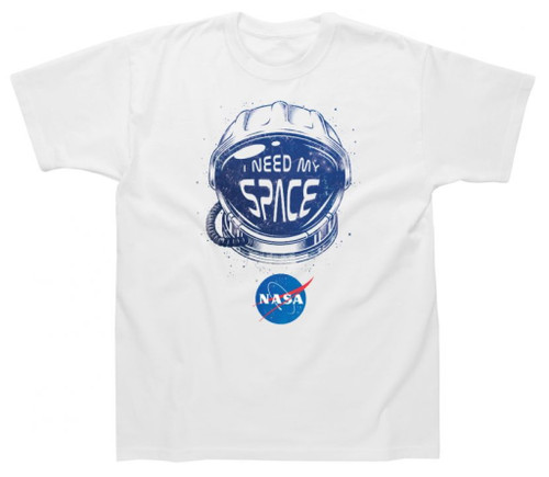 NASA 'Need My Space' (White) T-Shirt