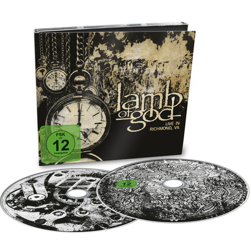 Lamb Of God 'Lamb of God Live in Richmond, VA' CD/DVD Limited Edition Digipack