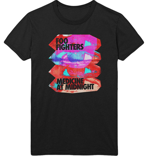 Foo Fighters 'Medicine At Midnight' (Black) T-Shirt