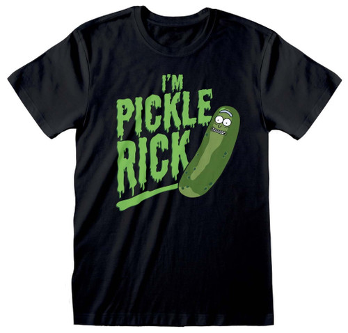 Rick And Morty 'I'm Pickle Rick' (Black) T-Shirt