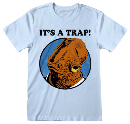 Star Wars 'It's A Trap' (Blue) T-Shirt