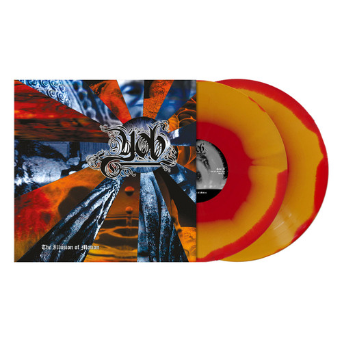 YOB 'The Illusion of Motion' DOUBLE LP Red Yellow Inkspot Vinyl