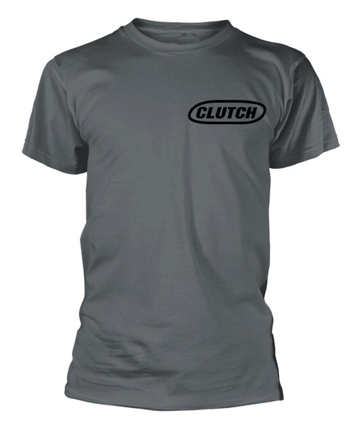 Clutch 'Classic Logo' (Grey) T-Shirt