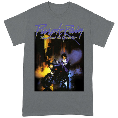 Prince 'Purple Rain Extended' (Grey) Kids T-Shirt