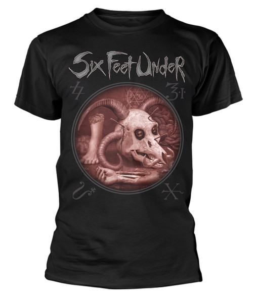 Six Feet Under 'Euro Tour' (Black) T-Shirt