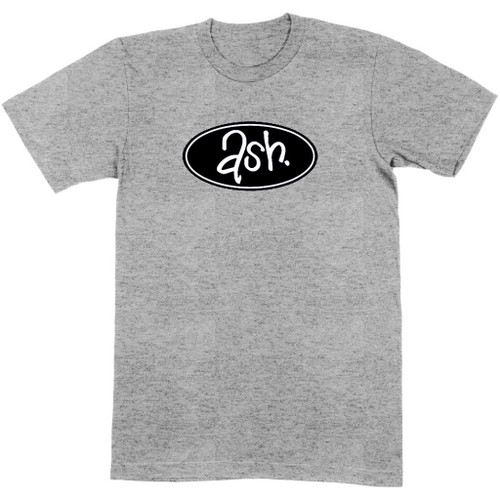 Ash 'Retro Logo' (Grey) T-Shirt