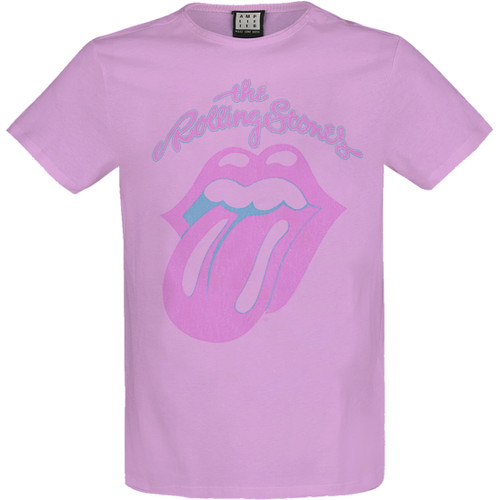 The Rolling Stones 'Washed Out' (Purple) T-Shirt - Amplified Clothing