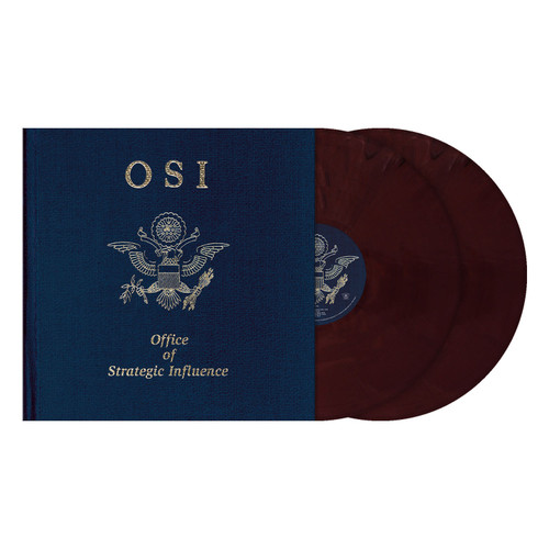 OSI 'Office of Strategic Influence' 2LP Red/Black Marbled Vinyl