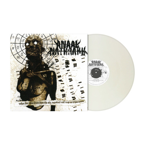 Anaal Nathrakh 'When Fire Rains Down From the Sky, Mankind Will Reap As It Has Sown' LP Clear Fog White Marbled Vinyl