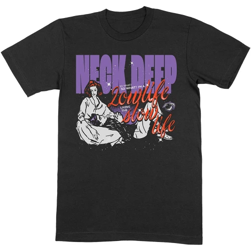 Neck Deep 'Lowlife Couple' (Black) T-Shirt