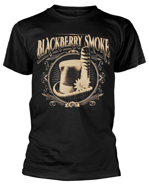 Blackberry Smoke 'Feather 2015 Tour' (Black) T-Shirt