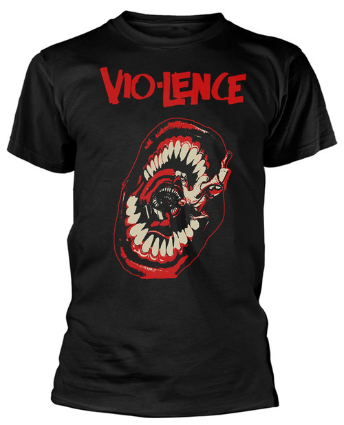 Vio-lence 'Head Stomping Boots' (Black) T-Shirt