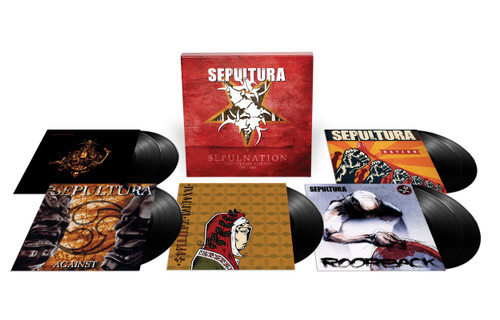 PRE-ORDER - Sepultura 'Sepulnation - The Studio Albums 1998-2009 Remastered' 8LP Box Set Vinyl - RELEASE DATE 22nd October 2021