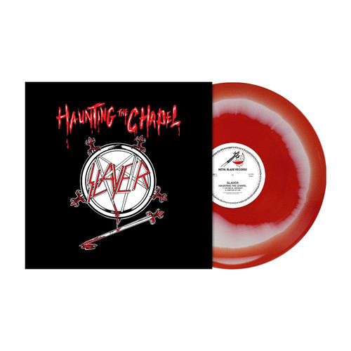 Slayer 'Haunting the Chapel' EP Red White Melt Vinyl