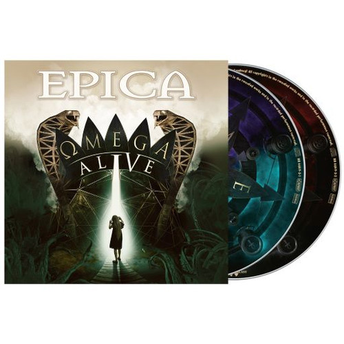 PRE-ORDER - Epica 'Omega Alive' Limited Edition 2CD Digipack - RELEASE DATE 3rd December 2021