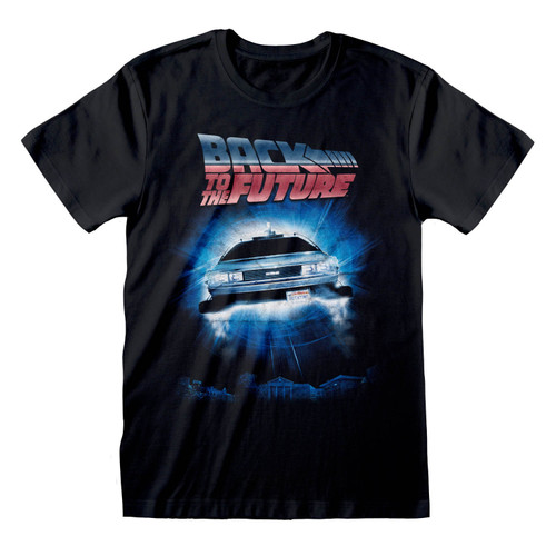 Back To The Future 'Portal' (Black) T-Shirt