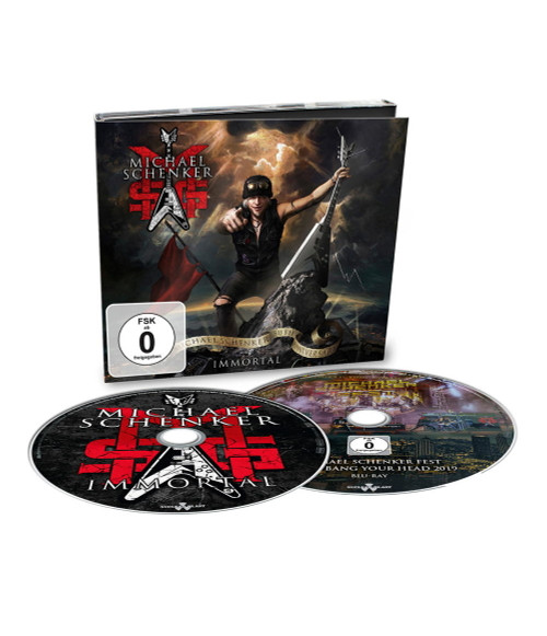 MSG (Michael Schenker Group) 'Immortal' CD Digipack + Blu-Ray