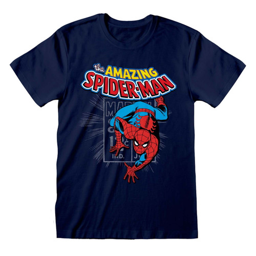 Spider-Man 'Amazing Spider-Man' (Blue) T-Shirt