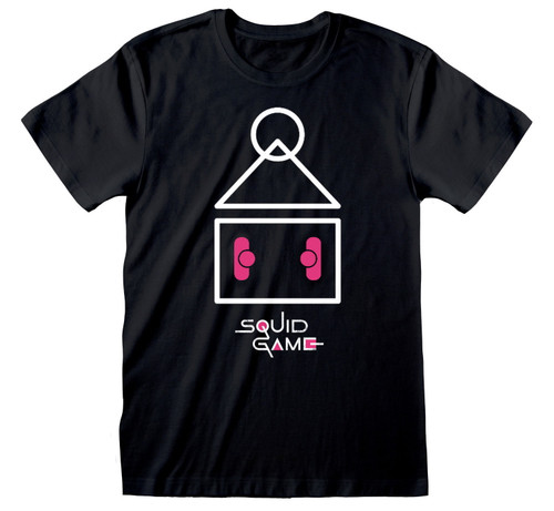 Squid Game 'Symbol' (Black) T-Shirt