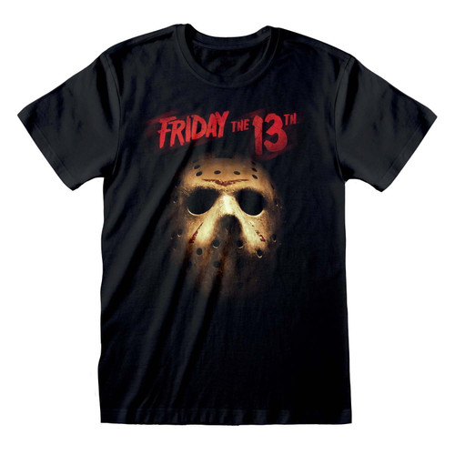 Friday The 13th 'Mask' (Black) T-Shirt