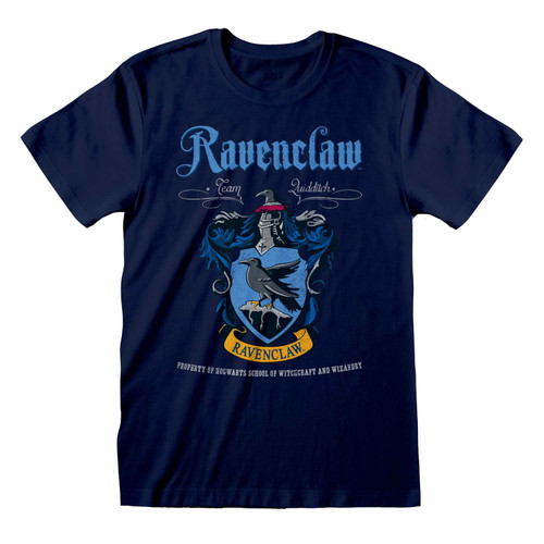 Harry Potter 'Ravenclaw Crest' (Blue) T-Shirt