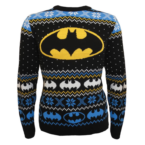 Batman 'Logo' (Multicoloured) Knitted Sweatshirt