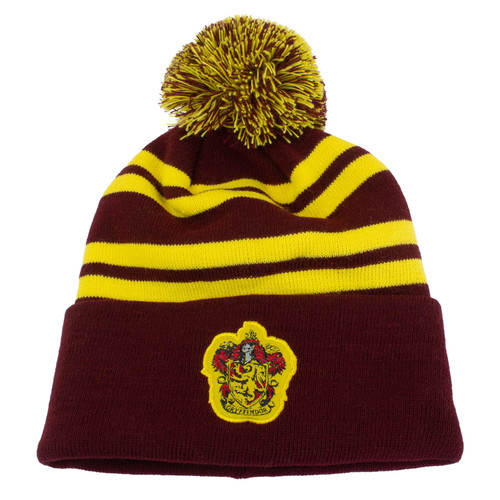 Harry Potter 'House Gryffindor' (Maroon) Beanie Hat