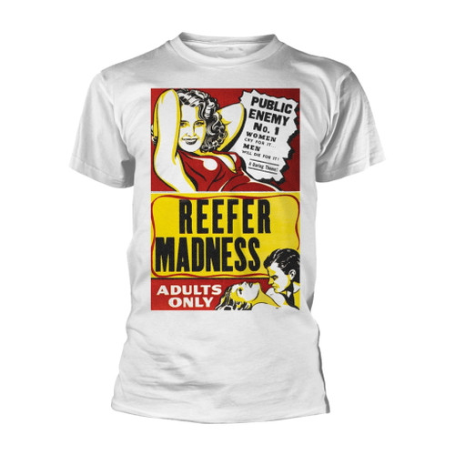 Plan 9 - Reefer Madness 'Poster' (White) T-Shirt