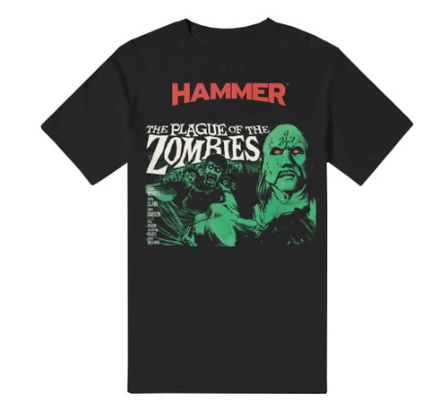 Hammer Horror 'The Plague Of The Zombies' (Black) T-Shirt