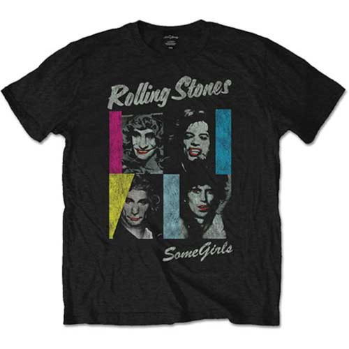 The Rolling Stones 'Some Girls' (Black) T-Shirt