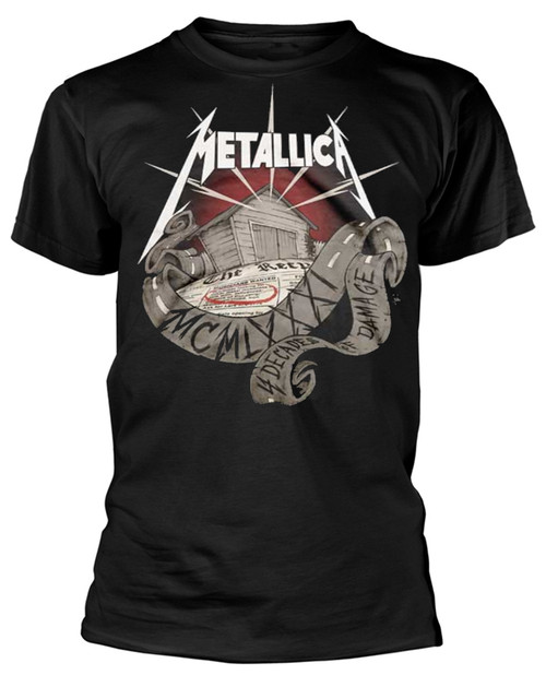 Metallica '40th Anniversary Garage' (Black) T-Shirt