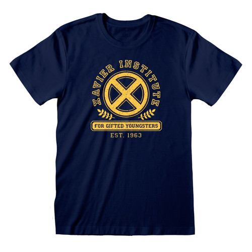 X-Men 'Xavier Institute Badge' (Blue) T-Shirt