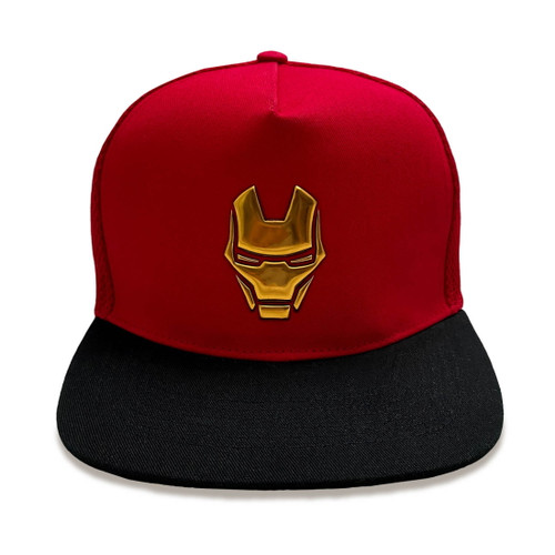 Marvel Iron Man 'Iron Man Face' (Red) Snapback Cap