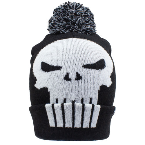 Punisher 'Skull' (Black) Beanie Hat