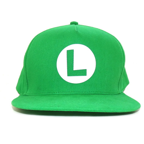 Nintendo Super Mario 'Luigi Badge' (Green) Snapback Cap