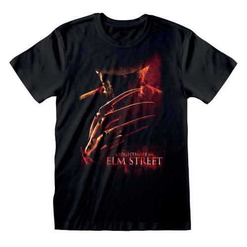 A Nightmare On Elm Street 'Poster' (Black) T-Shirt