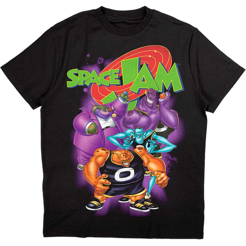 Space Jam 'Monstars Homage' (Black) T-Shirt
