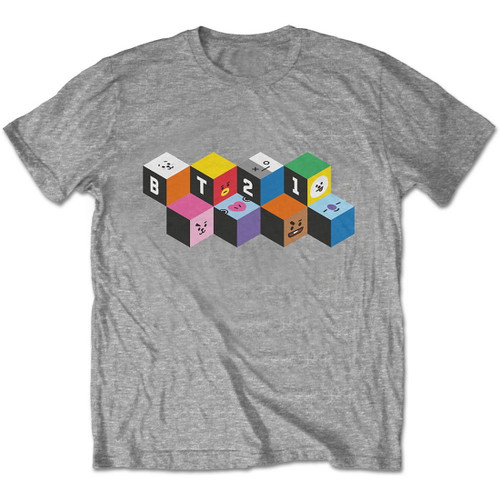 BT21 'Blocks' (Grey) T-Shirt