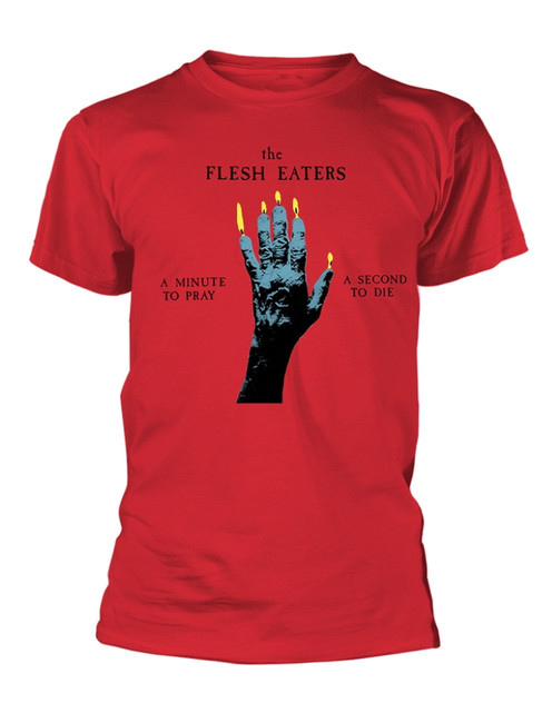 The Flesh Eaters 'A Minute To Pray' (Red) T-Shirt