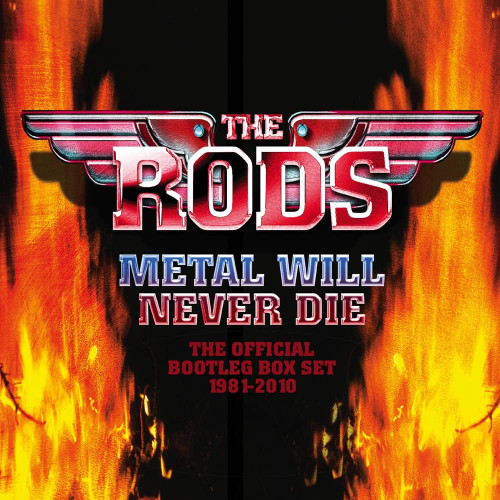 The Rods 'Metal Will Never Die - The Official Bootleg Box Set 1981-2010' 4CD Box Set