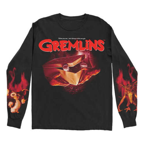 Gremlins 'What It Seems' (Black) Long Sleeve Shirt